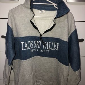 Cute blue and grey sweater